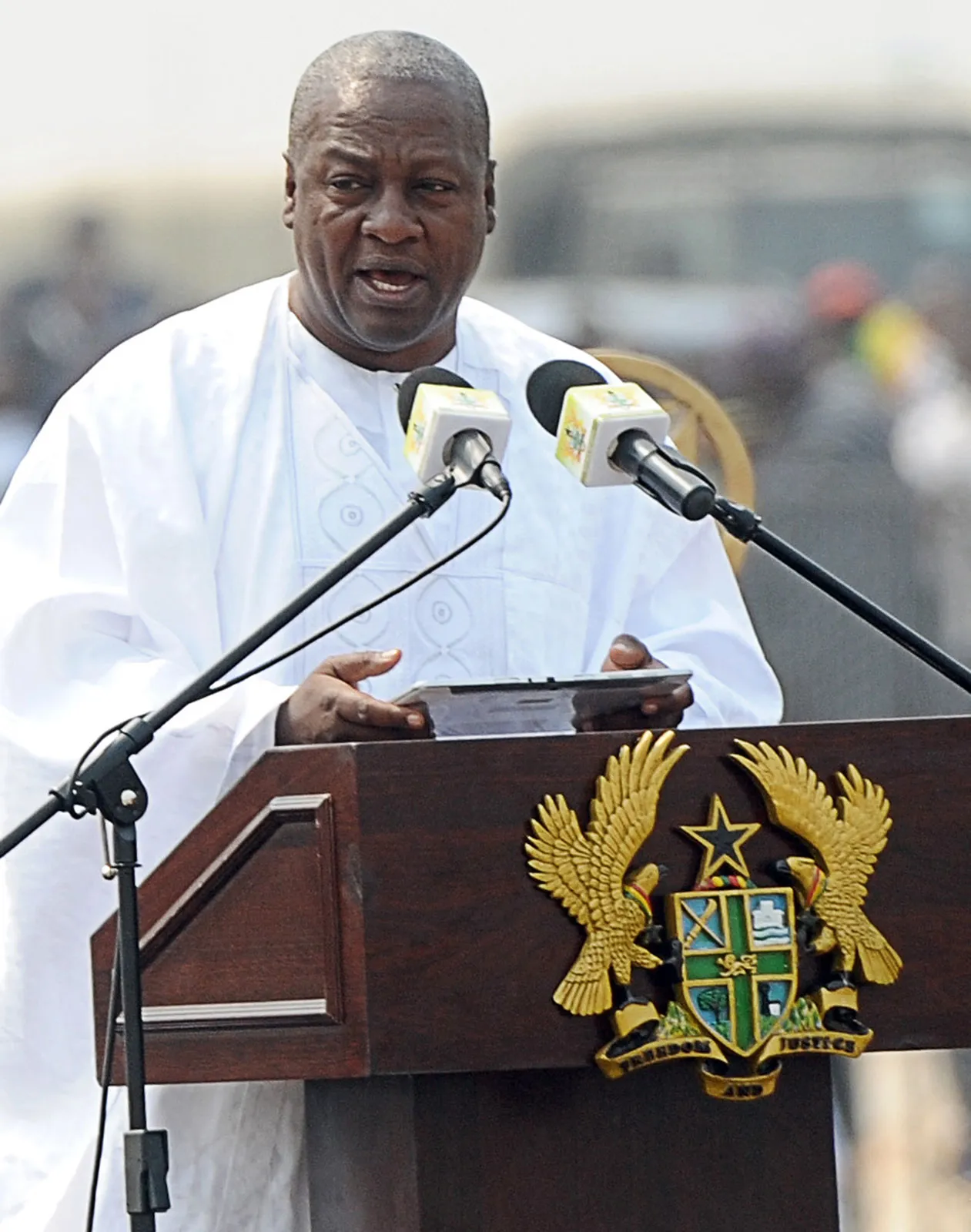 John Mahama inauguration Accra 2013