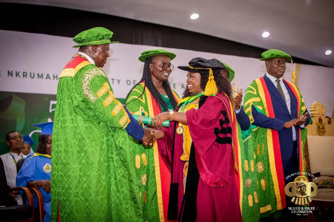 Otumfuo X PhD Graduand jpg