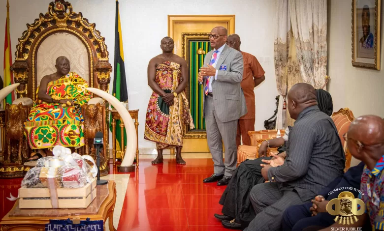 Otumfuo X Rotary Club Governor jpg
