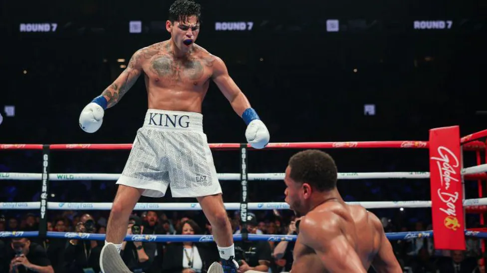 Ryan Garcia floored Devin Haney three times in his upset win in April