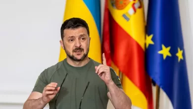 Ukrainian President Volodymyr Zelensky