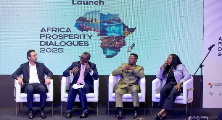 Panelists at the Africa Prosperity Dialogue launch