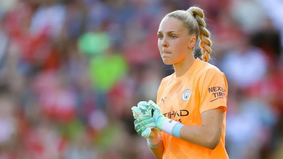 Ellie Roebuck spent nine years at Manchester City