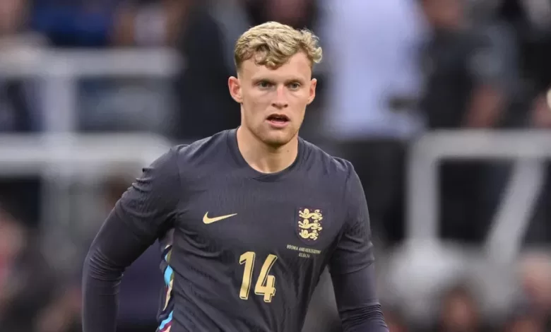Jarrad Branthwaite made his England debut in the 3-0 friendly win over Bosnia-Herzegovina this month