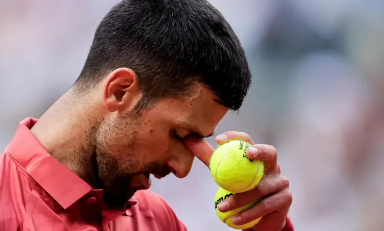 Novak Djokovic was bidding for a 25th Grand Slam title at this year's French Open