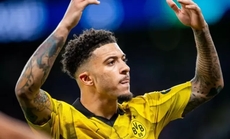 Jadon Sancho made 21 appearances for Borussia Dortmund after returning to the club on loan in January