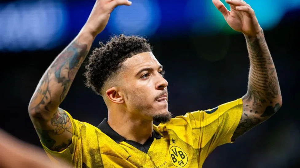 Jadon Sancho made 21 appearances for Borussia Dortmund after returning to the club on loan in January