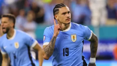 Nunez has scored 12 goals in 24 games for Uruguay