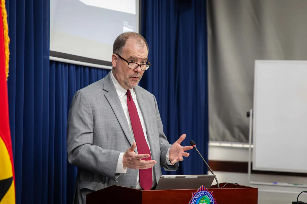 Deputy Chief of Mission, U.S. Embassy Accra, Rolf Olson, speaking at the event