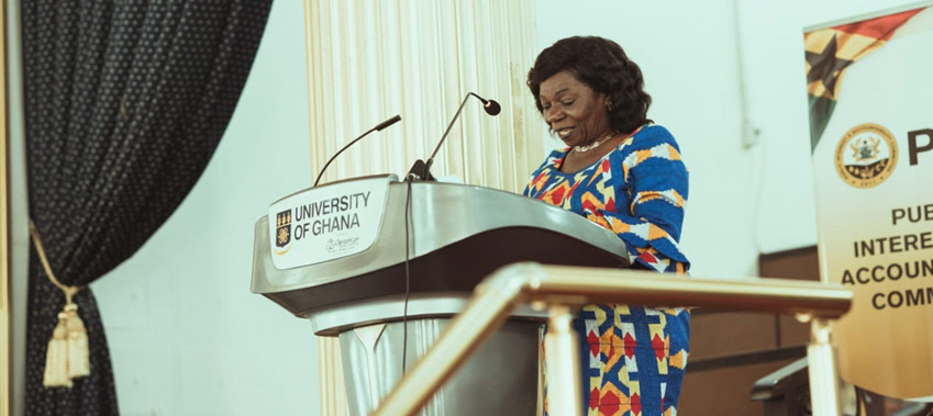 Chair of PIAC, Emerita Prof. Elizabeth Ardayfio-Schandorf