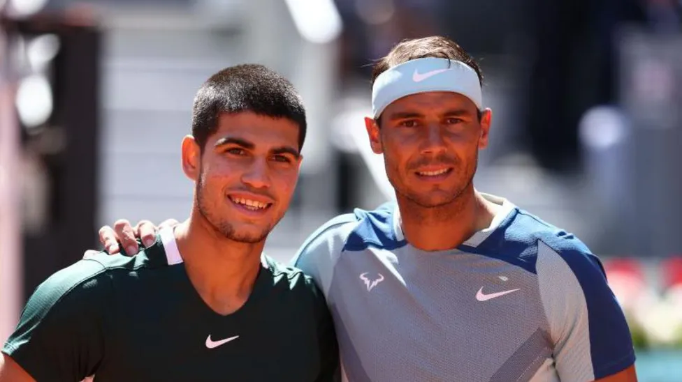 Alcaraz and Nadal have 25 Grand Slam singles titles between them