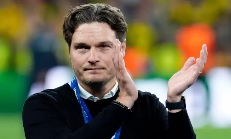 Edin Terzic started his coaching career at Dortmund in 2010