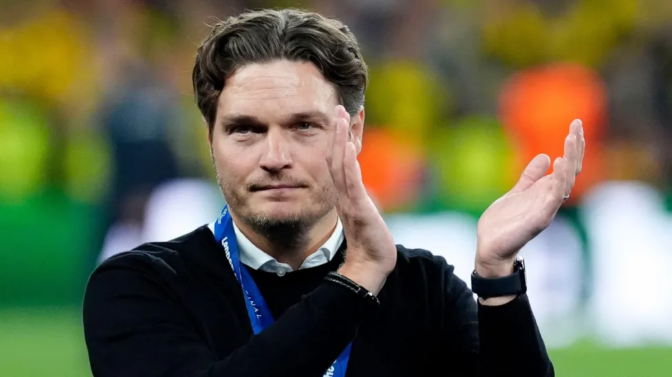 Edin Terzic started his coaching career at Dortmund in 2010