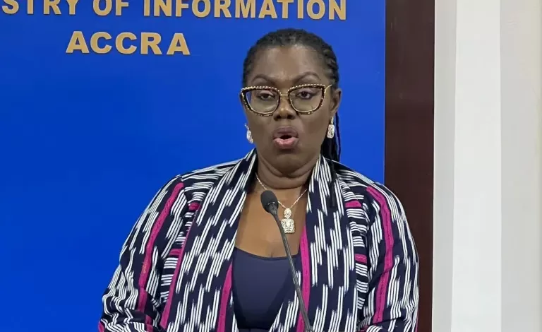 Minister of Communications and Digitalisation, Mrs. Ursula Owusu-Ekuful