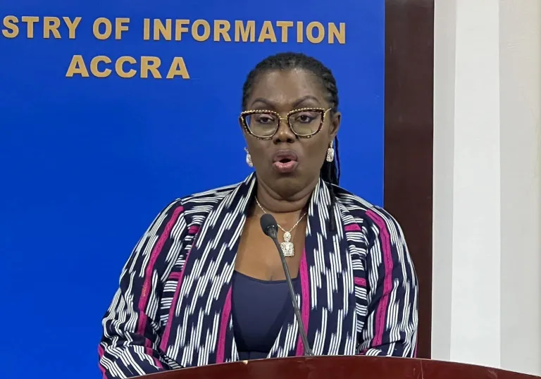 Minister of Communications and Digitalisation, Mrs. Ursula Owusu-Ekuful