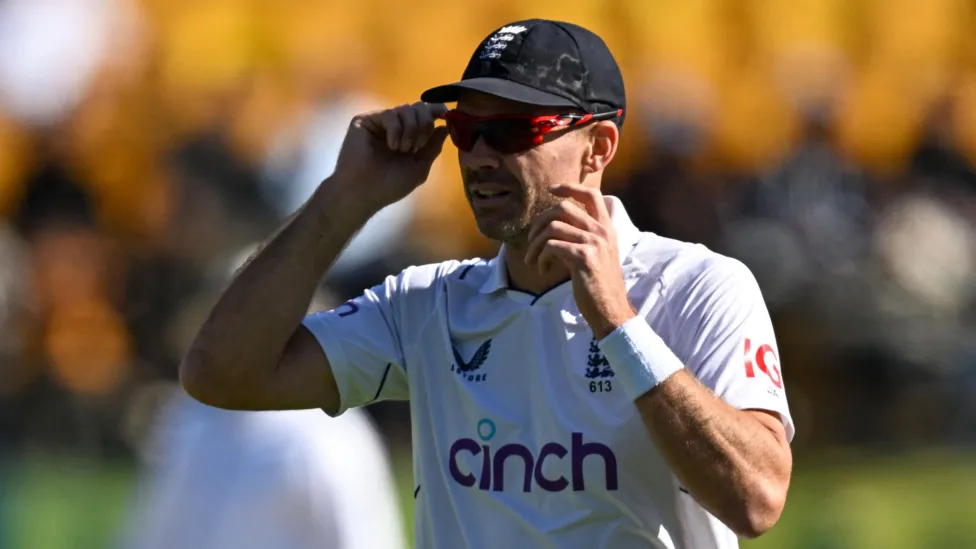 James Anderson will play his 188th and last Test for England against West Indies next week
