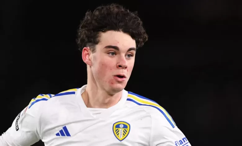 Archie Gray signed a long-term deal with Leeds in January