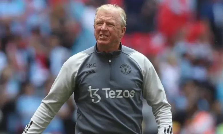 Steve McClaren was a member of Manchester United's backroom staff when they won the FA Cup at the end of last season