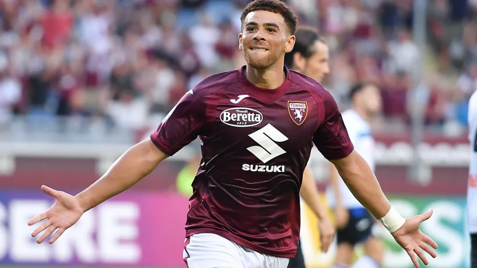 Che Adams scored his first goal for Torino