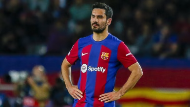 Gundogan made 51 appearances for Barcelona