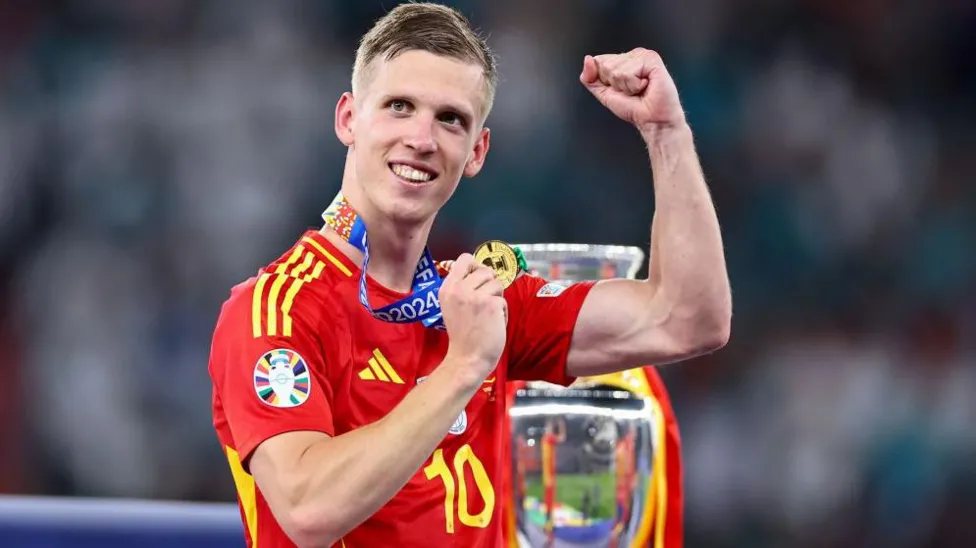 Spain midfielder Dani Olmo was one of the standout players at Euro 2024