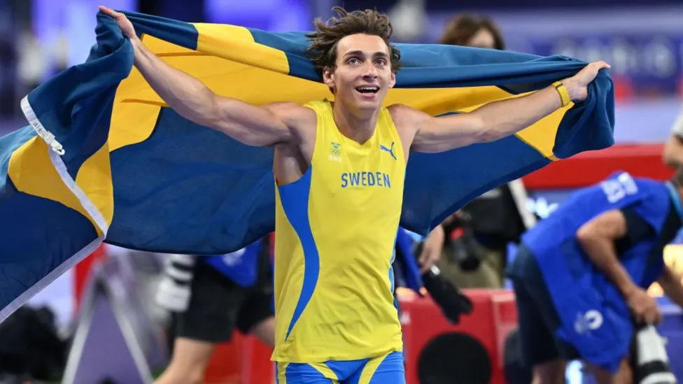 Armand Duplantis first broke the pole vault world record in Poland in February 2020