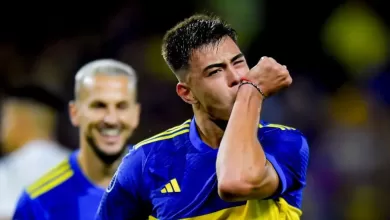 Aaron Anselmino made his Boca Juniors debut in 2023