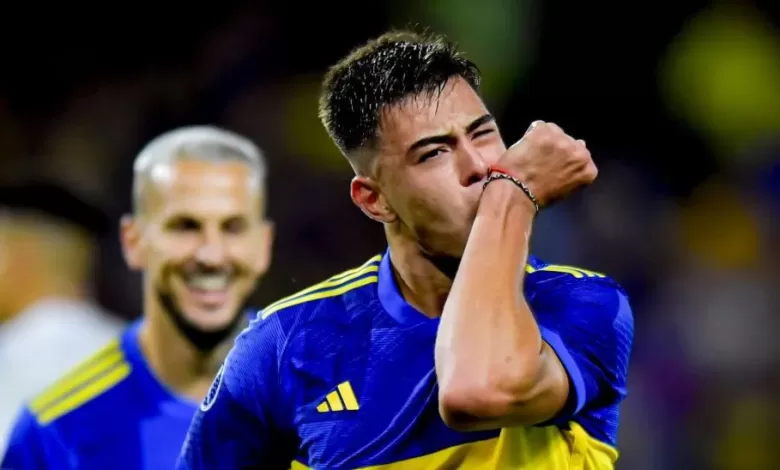 Aaron Anselmino made his Boca Juniors debut in 2023