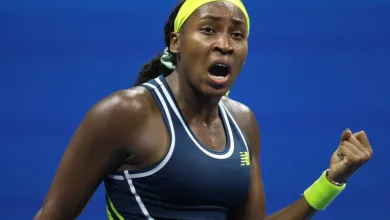 Coco Gauff won straight sets