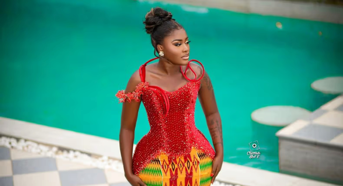 Fella Makafui’s Look on her Birthday