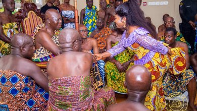 Asantehene and Kumasi Girls Headmistress