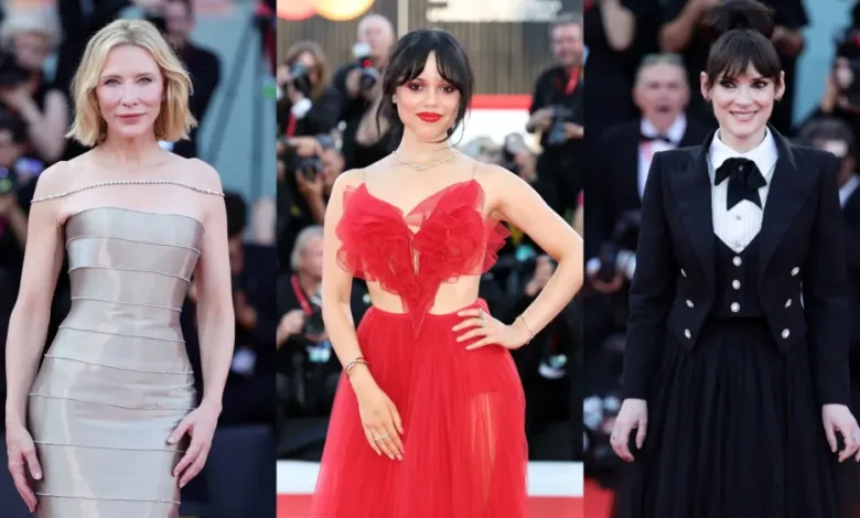 Beetlejuice Beetlejuice’ Venice Film Festival Red Carpet Premiere Looks