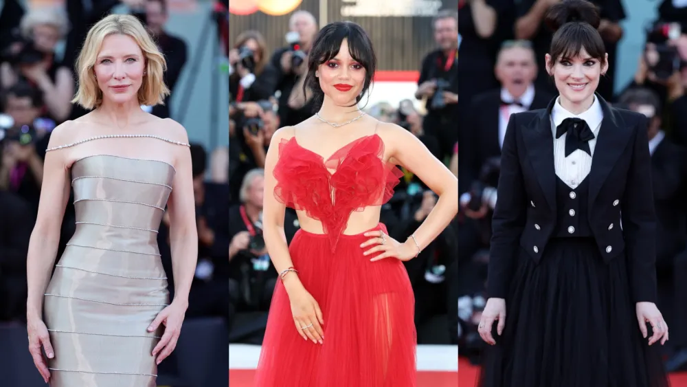 Beetlejuice Beetlejuice’ Venice Film Festival Red Carpet Premiere Looks