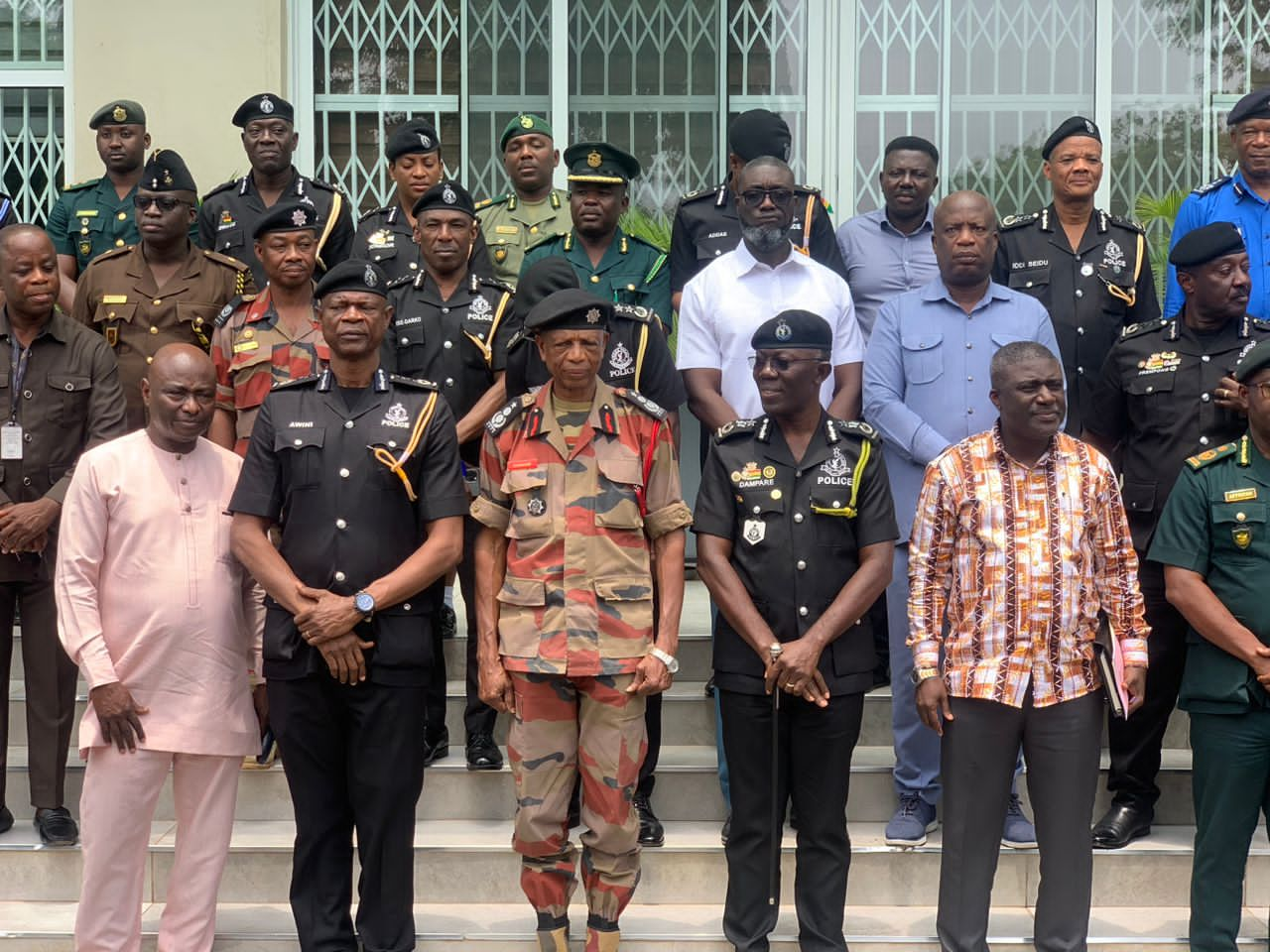 Group of Ghana security heads