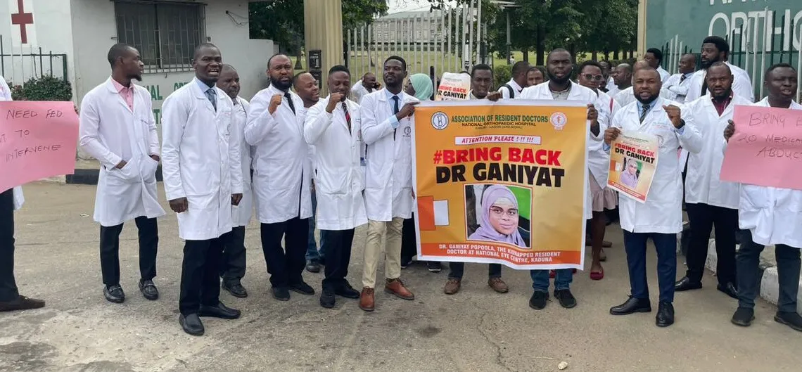 Resident Doctors on strike