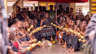 Otumfuo at Asanteman Council meeting
