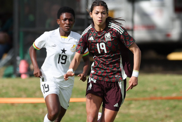 Ghana's Black Princesses drew with Mexico