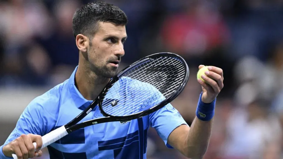 Novak Djokovic readying to spike