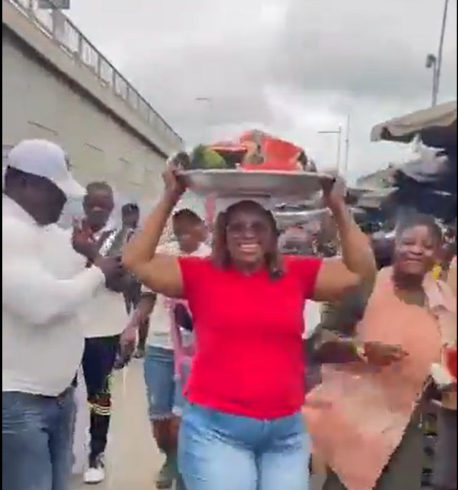 Hawa Koomson Hawking Watermelon