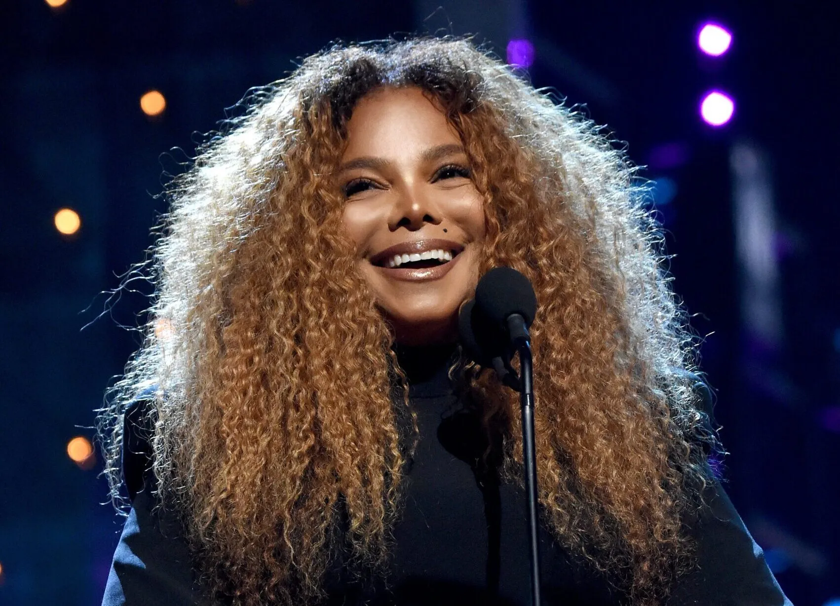 American singer-songwriter and actress, Janet Jackson