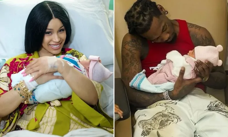 Cardi B and Offset with third child