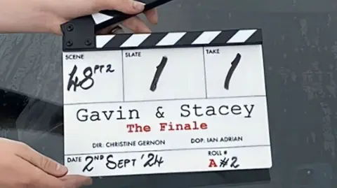 Filming of Final Episode of 'Gavin & Stacey'