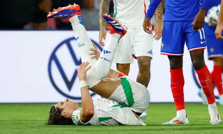 Italy lost Arsenal defender Riccardo Calafiori