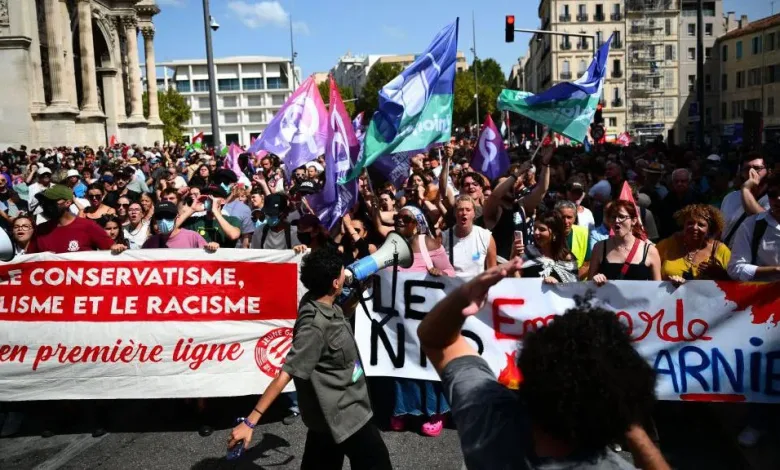 France protesters