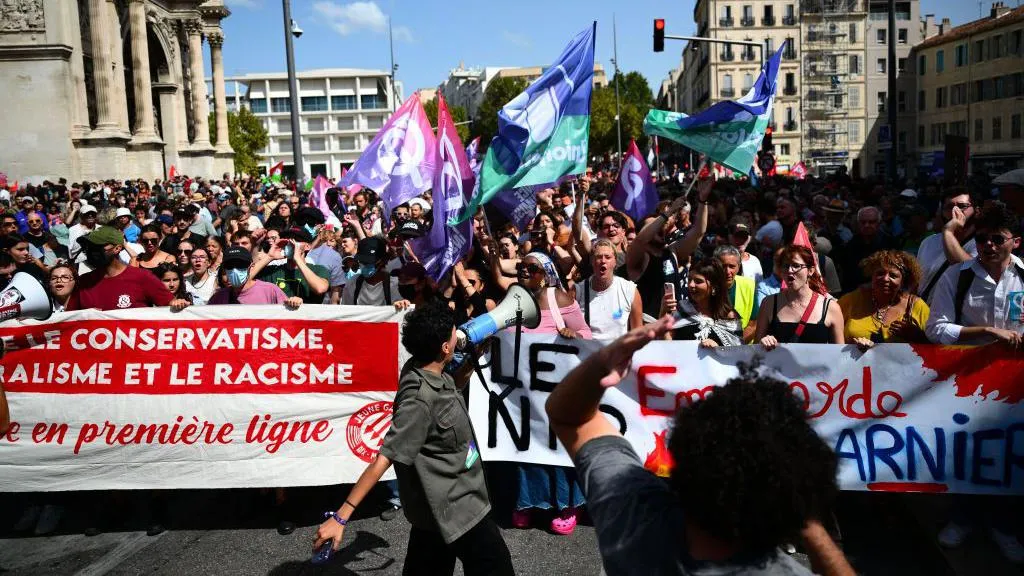 France protesters