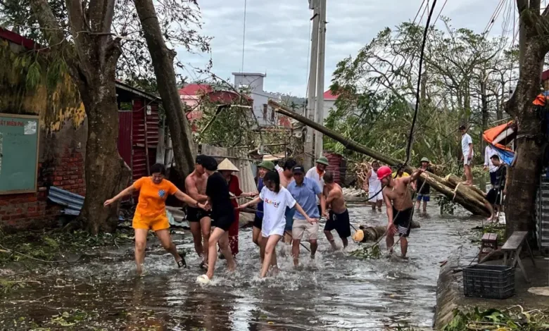 Typhoon Yagi is the most powerful storm to hit Vietnam in 30 years
