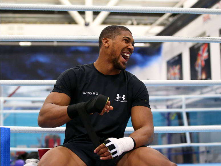 Anthony Joshua ,former world champion