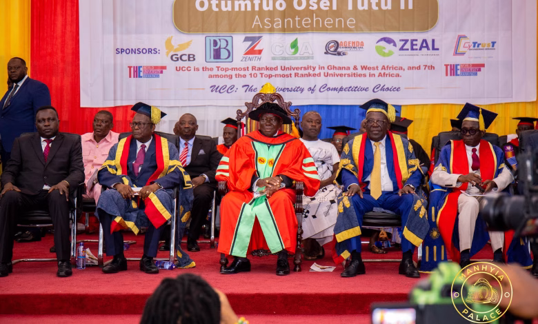 Asantehene and UCC Leadership