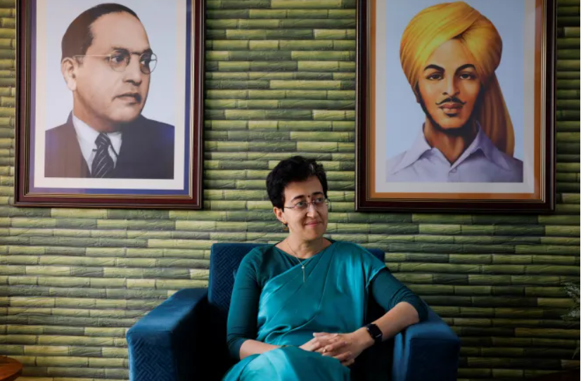 Atishi,who goes by one name