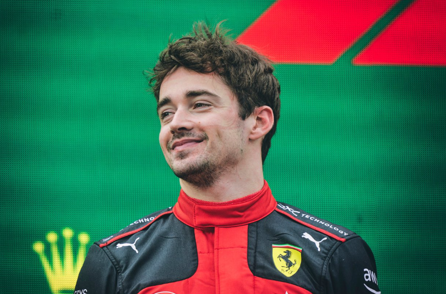 Charles Leclerc Italian Grand Prix champion